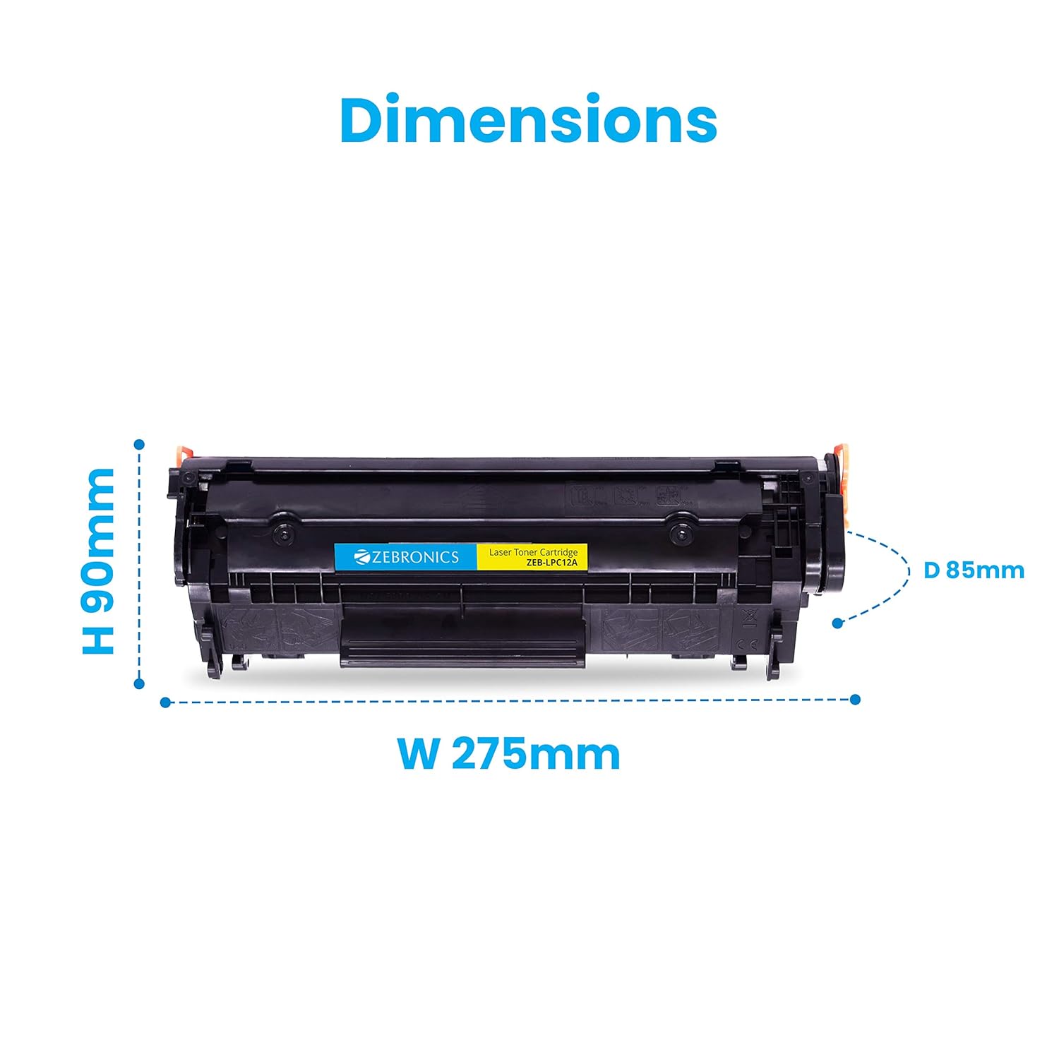 ZEBRONICS LPC12A Printer Cartridge for HP