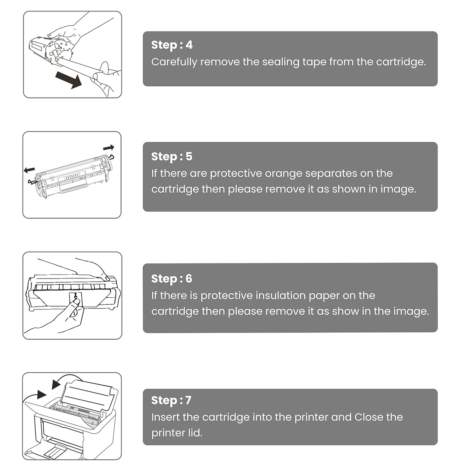 ZEBRONICS LPC12A Printer Cartridge for HP