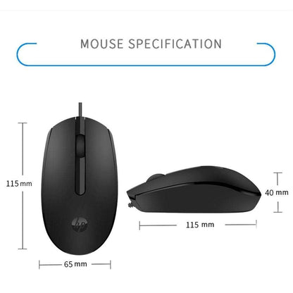 HP M10 Wired USB Mouse with 3 Buttons High Definition 1000DPI