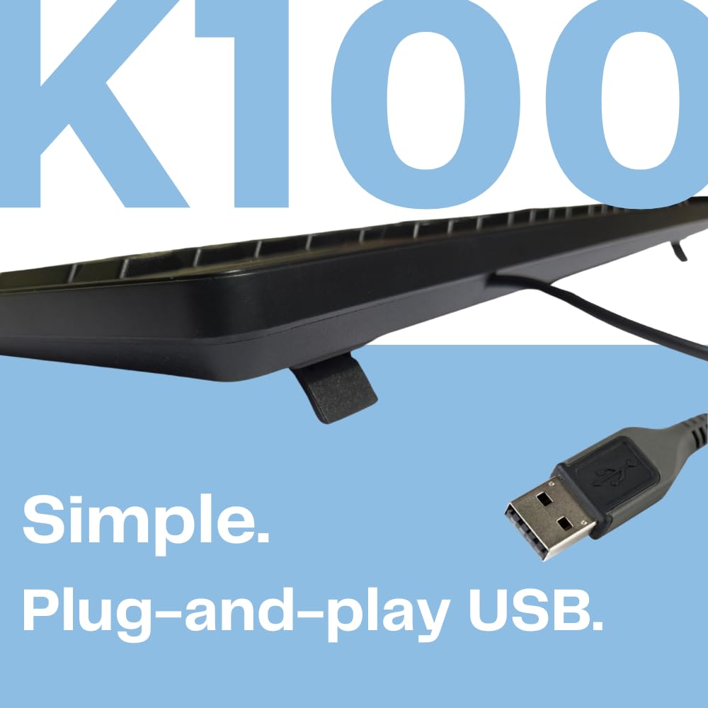 HP K100 Wired Keyboard