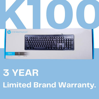 HP K100 Wired Keyboard