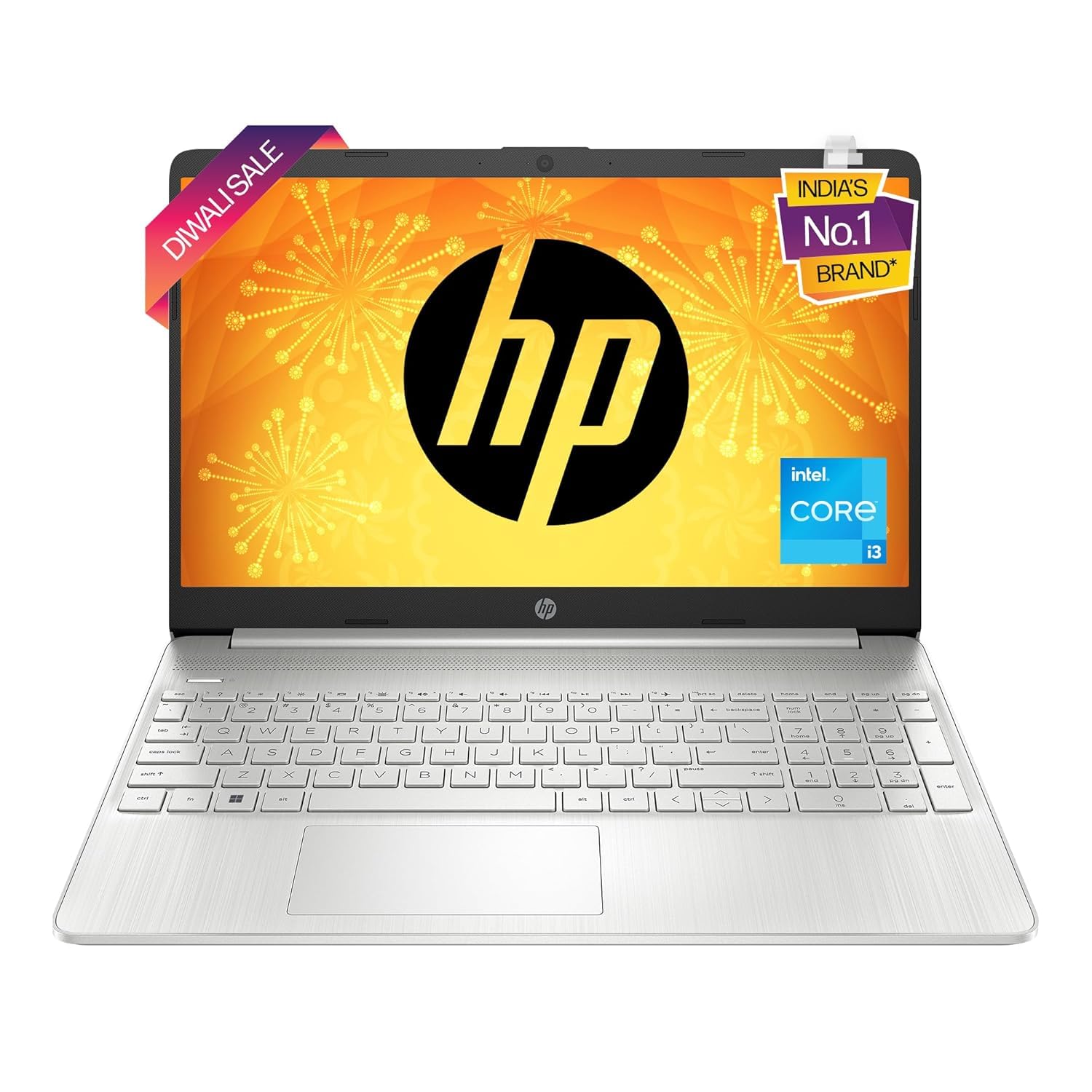 HP Laptop 15,12th Gen Intel Core i3-1215U,15.6 inch(39.6 cm)