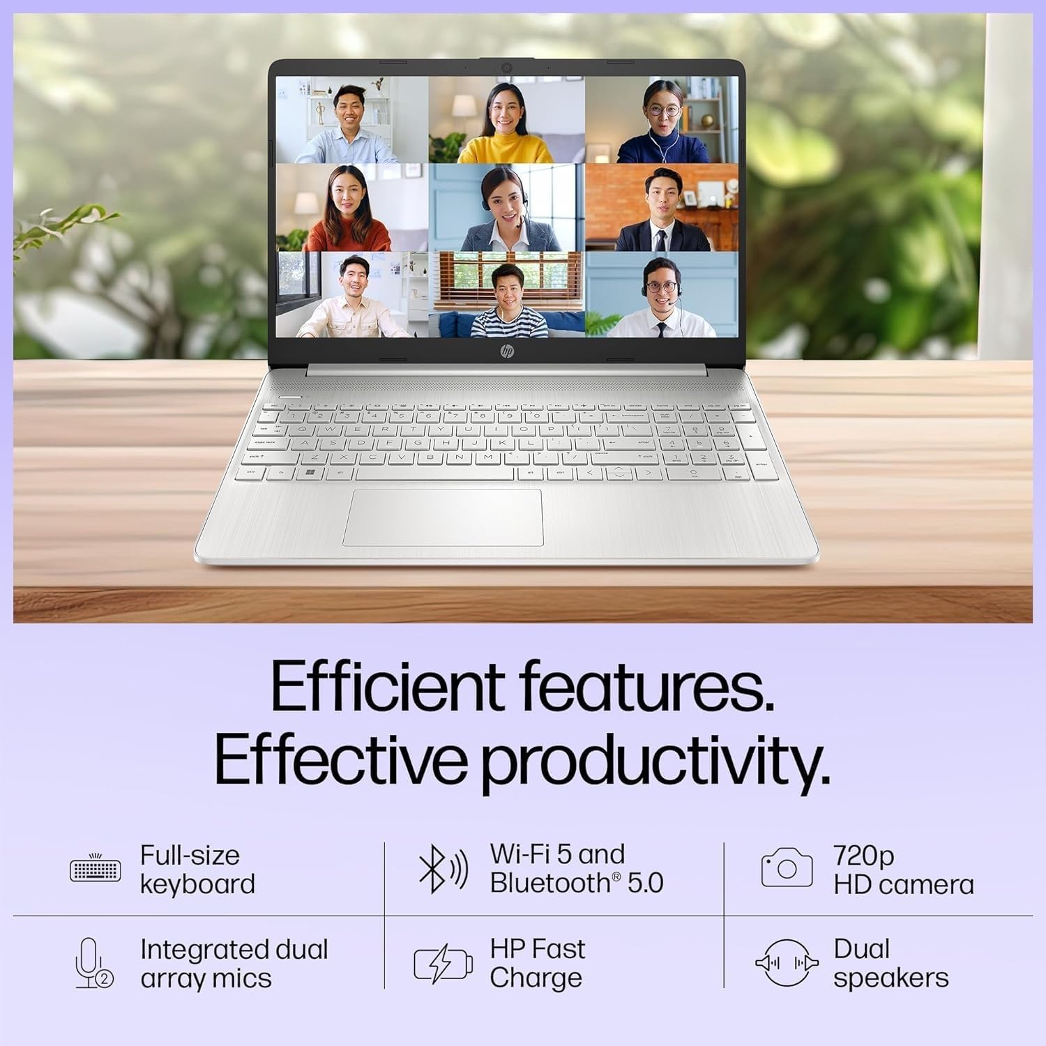 HP Laptop 15,12th Gen Intel Core i3-1215U,15.6 inch(39.6 cm)