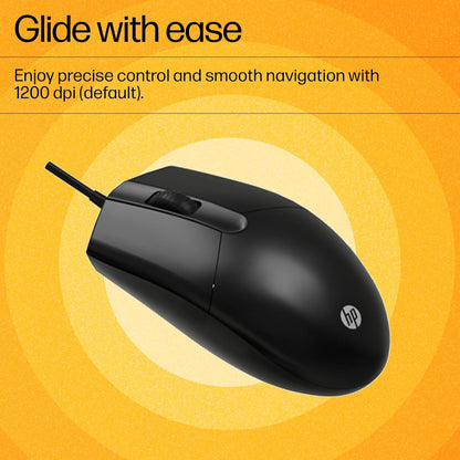 HP KM 130 Wired Mouse and Keyboard Combo