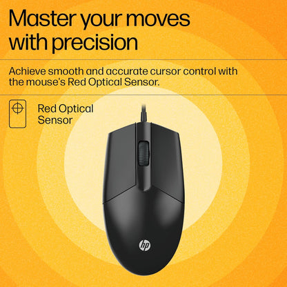 HP KM 130 Wired Mouse and Keyboard Combo